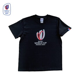 ラグビーワールドカップ2023 フランス大会 Tシャツ ブラック 公式グッズ 記念品 RWC35593
