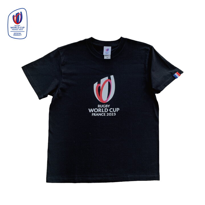 楽天市場】ラグビーワールドカップ2023 Tシャツ ブラック 公式グッズ  