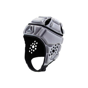 SUZUKI RUGBY ヘッドギアー シルバーグレー×ブラック SD-9512 ラグビー ヘッドキャップ スズキスポーツ