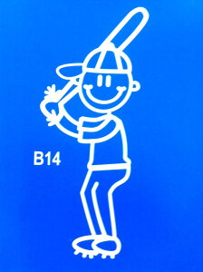The Sticker Family yBaseball Boy 싅j̎qzB14