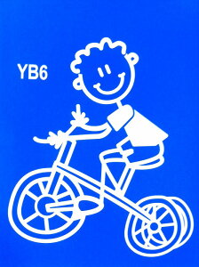 The Sticker Family yTricycle Younger Boy O֎ԑDj̎qzYB6
