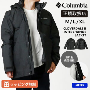 RrA Columbia N[o[f[II C^[`FW WPbg Y AE^[ 3in1 IjebN h S M/L/XL 2025AW ubN WE4191 010 | uh [K戵X]y|Cg10{zyI