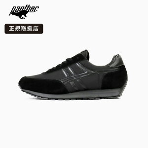 �s1/2�l���I�ōő�100%�|�C���g�o�b�N�t�p���T�[ Panther �����Y ���f�B�[�X �X�j�[�J�[ JOGGING �W���M���O ���{�� ���g�� �����j���O�V���[�Y �I�[���u���b�N PTJ-0029 ALL BLACK 2026SS �C �J�W���A��