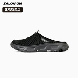 �T������ SALOMON REELAX SLIDE 6.0 W ���f�B�[�X ���J�o���[�T���_�� �X���C�h�T���_�� �R���t�H�[�g �y�� �N�b�V���� �u���b�N �C L47112400 2026SS ���K�戵�X