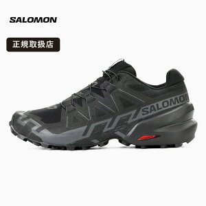 �T������ SALOMON �X�j�[�J�[ �����Y �X�s�[�h�N���X SPEEDCROSS 6 �g���C�������j���O�V���[�Y �W���M���O �g������ �����j���O �A�E�g�h�A �u���b�N �C 2026�N�H�~ �V�� L41737900 | �u�����h [���K��
