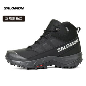 �T������ SALOMON �����Y �E�C���^�[�u�[�c CROSSTRAK WATERPROOF �N���X�g���b�N �h�� �X�m�[�u�[�c �~�C �u�[�c �A�E�g�h�A �h�� �u���b�N L47570200 [���K�戵�X]