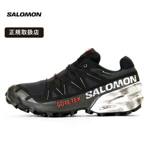 �T������ SALOMON SPEEDCROSS 6 GTX 20 YEARS �g���C�������j���O�V���[�Y �X�s�[�h�N���X �S�A�e�b�N�X GORE-TEX �h�� �X�j�[�J�[ �u���b�N L49172600 �C [���K�戵�X]