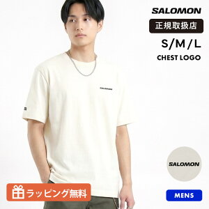 �T������ SALOMON ����T�V���c �����Y ���ST �N���[�l�b�N �R�b�g��T�V���c �J�W���A�� �A�E�g�h�A �X�|�[�c�E�F�A CHEST LOGO �E�B�X�p�[�z���C�g S M L LC2675800 2026SS ���K�i