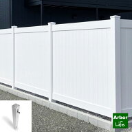 【始点終点用ポスト】ソリッドプライバシーフェンス用エンドポスト 15Mフェンス 支柱 DIY 目隠しフェンス…