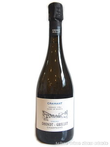 [NV]�N���}�� �u�����E�h�E�u���� �G�N�X�g���E�u�����b�g/�h���g�E�O���� Cramant Blanc de Blancs Extra Brut/Dhondt Grellet �A�@���@750ml [���s�A���i] �@�t�����X�@�V�����p�[�j��