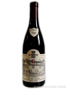 [2021�n�W�������@�V�����x���^��/�N���[�h�E�f���K�@Gevrey-Chambertin/Claude DUGAT�@�ԁ@750ml �t�����X�@�u���S�[�j��