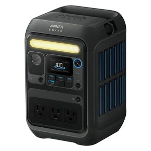 ANKER Solix C300 Portable Power Station A1722511 [�u���b�N] JAN 4571411221019