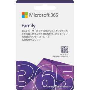 �}�C�N���\�t�g Microsoft 365 Family 2025 JAN 4549576265339