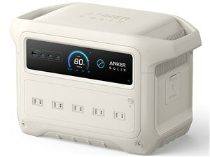 ANKER Solix C1000 Gen 2 Portable Power Station A1763521 [�I�t�z���C�g] JAN 4571651001358
