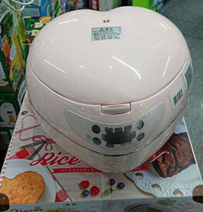 楽天市場】EAST LRCK-401-PK ハート ライスクッカー 炊飯器 ピンク JAN 