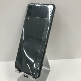 Galaxy Z Flip3 5G SCG12 ファントムブラック 本体 au n05333 【中古】
