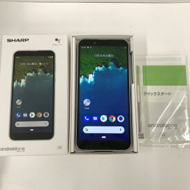 Android One S5 S5-SH Y!mobile クールシルバー 付属品有 n05947 【中古】