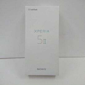 Xperia 5 II A002SO SoftBank グレー 送料無料 本体 n07762