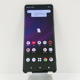 Xperia 1 III SO-51B docomo フロントパープル 送料無料 本体 c07097 【中古】