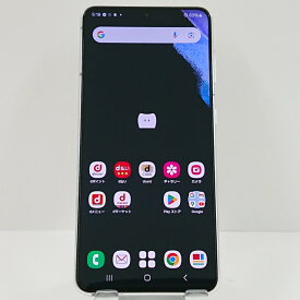 Galaxy S21 5G SC-51B docomo ファントムホワイト 送料無料 本体 c07825 【中古】
