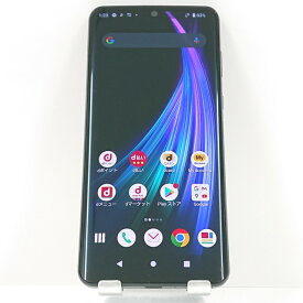 AQUOS zero2 SH-01M ドコモ アストロブラック 送料無料 本体 c08218 【中古】