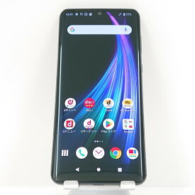 AQUOS zero2 SH-01M ドコモ アストロブラック 送料無料 本体 c08227 【中古】