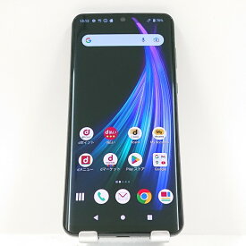 AQUOS zero2 SH-01M ドコモ アストロブラック 送料無料 本体 c08228 【中古】