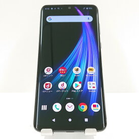 AQUOS zero2 SH-01M ドコモ アストロブラック 送料無料 本体 c08236 【中古】