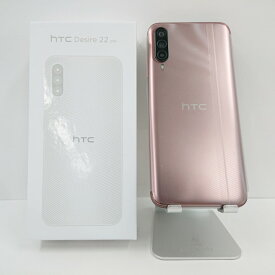 HTC Desire 22 pro SIMフリー チェリーブロッサム 送料無料 本体 n09882 【中古】