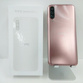 HTC Desire 22 pro SIMフリー チェリーブロッサム 送料無料 本体 n09885 【中古】