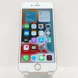 iPhone6s 128GB au ローズゴールド 送料無料 本体 c00048 【中古】