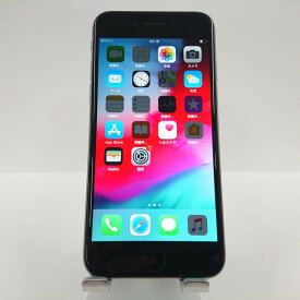 iPhone6 16GB au スペースグレー 送料無料 本体 c00588 【中古】