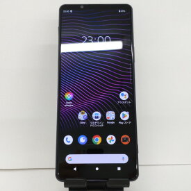 Xperia 1 III SOG03 au フロストパープル 送料無料 本体 c00875 【中古】