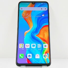 HUAWEI P30 lite MAR-LX2J Y!mobile パールホワイト 送料無料 本体 c22974 【中古】