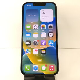 iPhone13 128GB au ブラック 送料無料 本体 c01966 【中古】