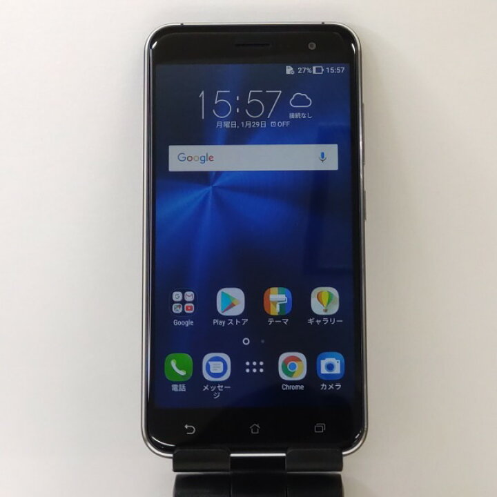 楽天市場】ZenFone 3 ASUS-Z017DA SIMフリー サファイアブラック 送料  