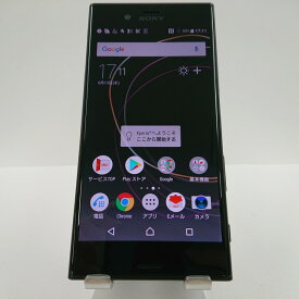 Xperia XZs SOV35 au ブラック 送料無料 本体 c02516 【中古】