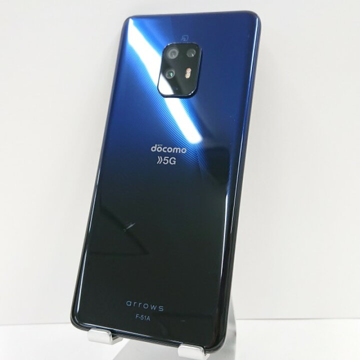 楽天市場】arrows 5G F-51A docomo ネイビーブラック 送料無料 本体 