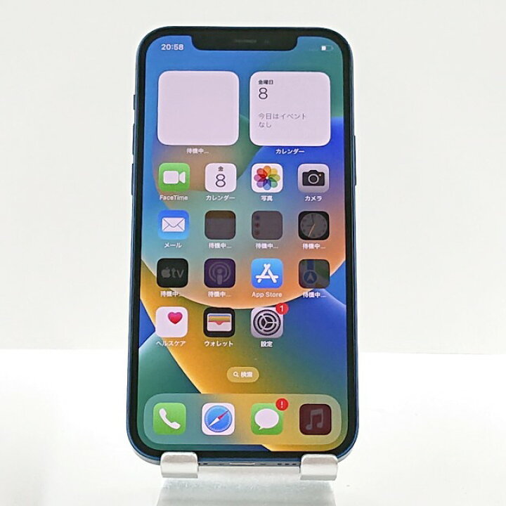 楽天市場】iPhone12 128GB SIMフリー ブルー 送料無料 本体 c02565 