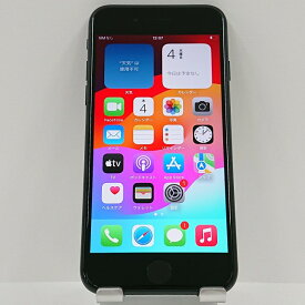 iPhoneSE 第3世代 64GB au ミッドナイト 送料無料 本体 c03467 【中古】