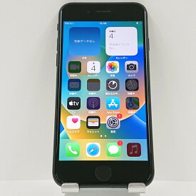 iPhoneSE 第3世代 64GB au ミッドナイト 送料無料 本体 c03470 【中古】