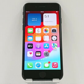 iPhoneSE 第3世代 64GB au ミッドナイト 送料無料 本体 c03488 【中古】