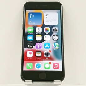 iPhoneSE 第3世代 64GB au ミッドナイト 送料無料 本体 c03499 【中古】