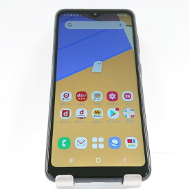 Galaxy A21 SC-42A docomo ブラック 送料無料 本体 c04191 【中古】