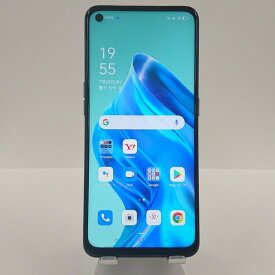 OPPO Reno5 A A101OP Y!mobile シルバーブラック 送料無料 本体 c04311 【中古】