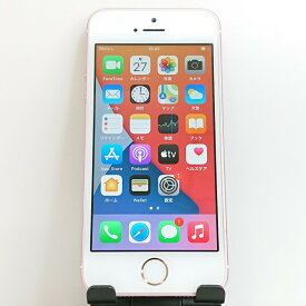 iPhoneSE 16GB SoftBank ローズゴールド 送料無料 本体 c04604 【中古】