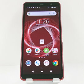 arrows Be4 Plus F-41B ドコモ レッド 送料無料 本体 c12837 【中古】