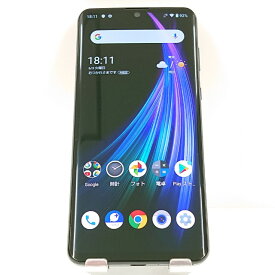 AQUOS zero2 906SH SoftBank アストロブラック 送料無料 本体 c12857 【中古】