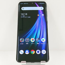 AQUOS zero2 906SH SoftBank アストロブラック 送料無料 本体 c12861 【中古】