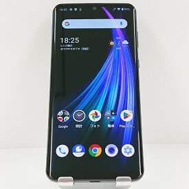 AQUOS zero2 906SH SoftBank アストロブラック 送料無料 本体 c12864 【中古】